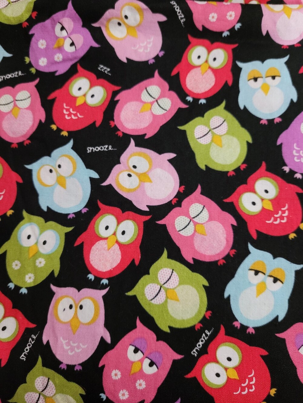 Brother Sister Design Studio Owl Print Sewing Fabric See Description (1507)